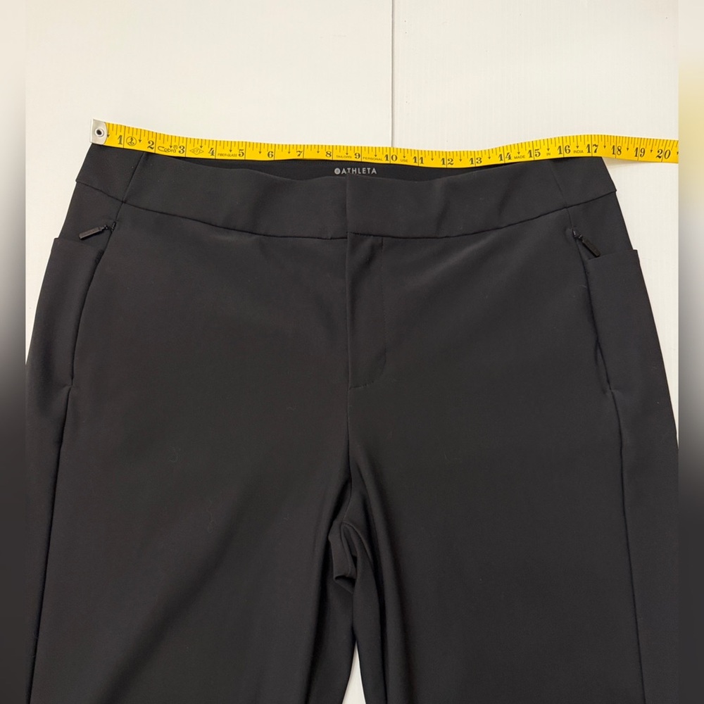 Athleta Stella Trouser Pants High Waist Pockets - 16 - Picture 14 of 15